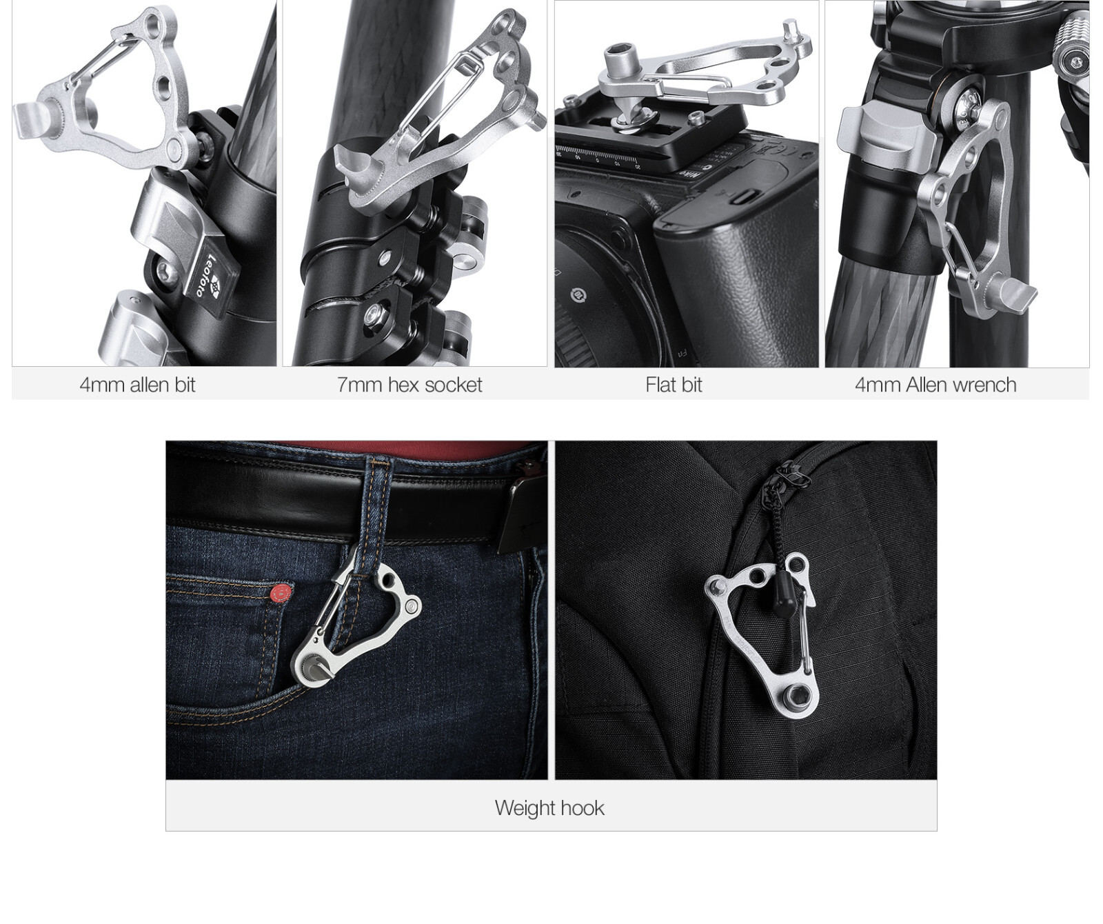 【Leofot USA】Leofoto MPL-2 Multi-function Photography Tool for Tripod