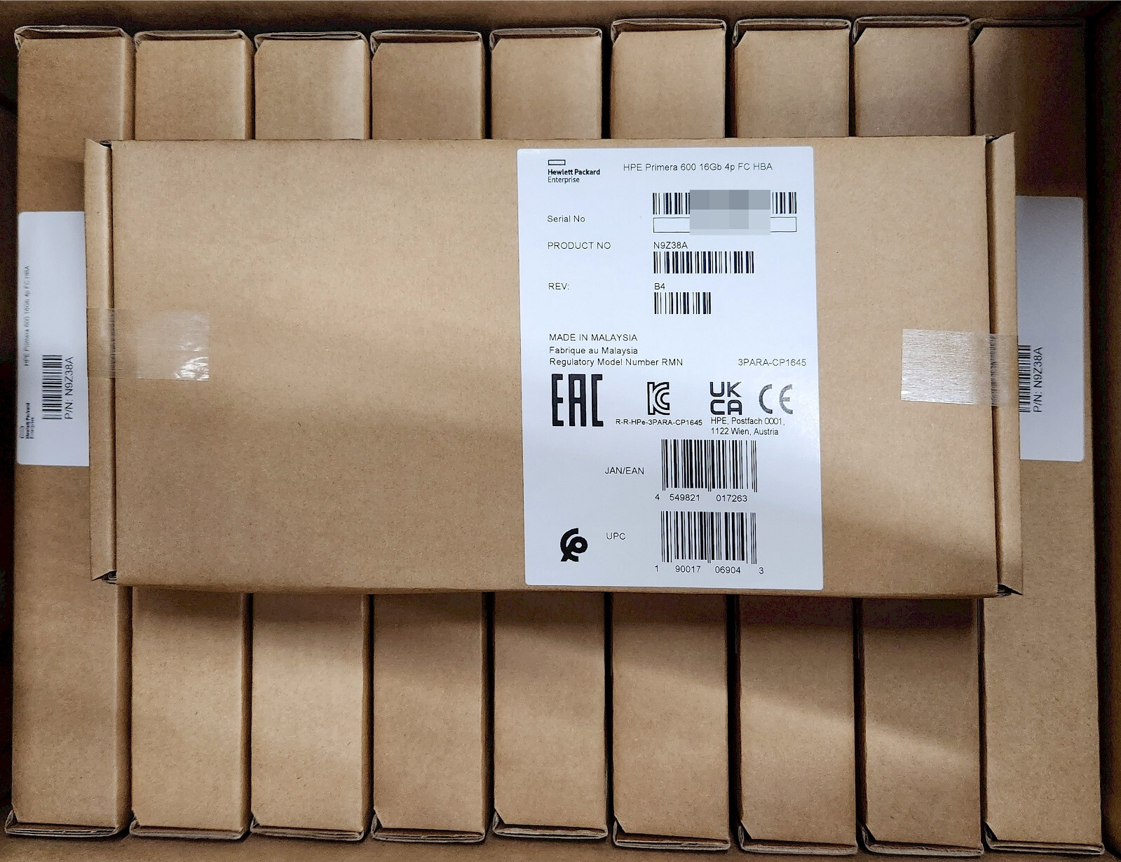 NEW HPE Primera 600 4-port 16Gb Fibre Channel Host Bus Adapter N9Z38A P00764-001