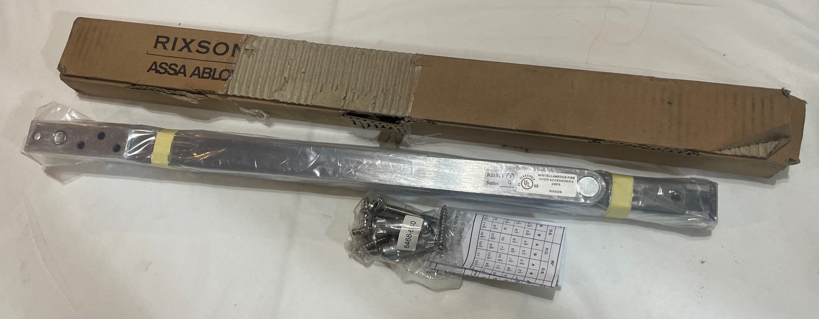No. 9 Series Surface Mounted Door Stops & Holders Rixson Assa Abloy R21013