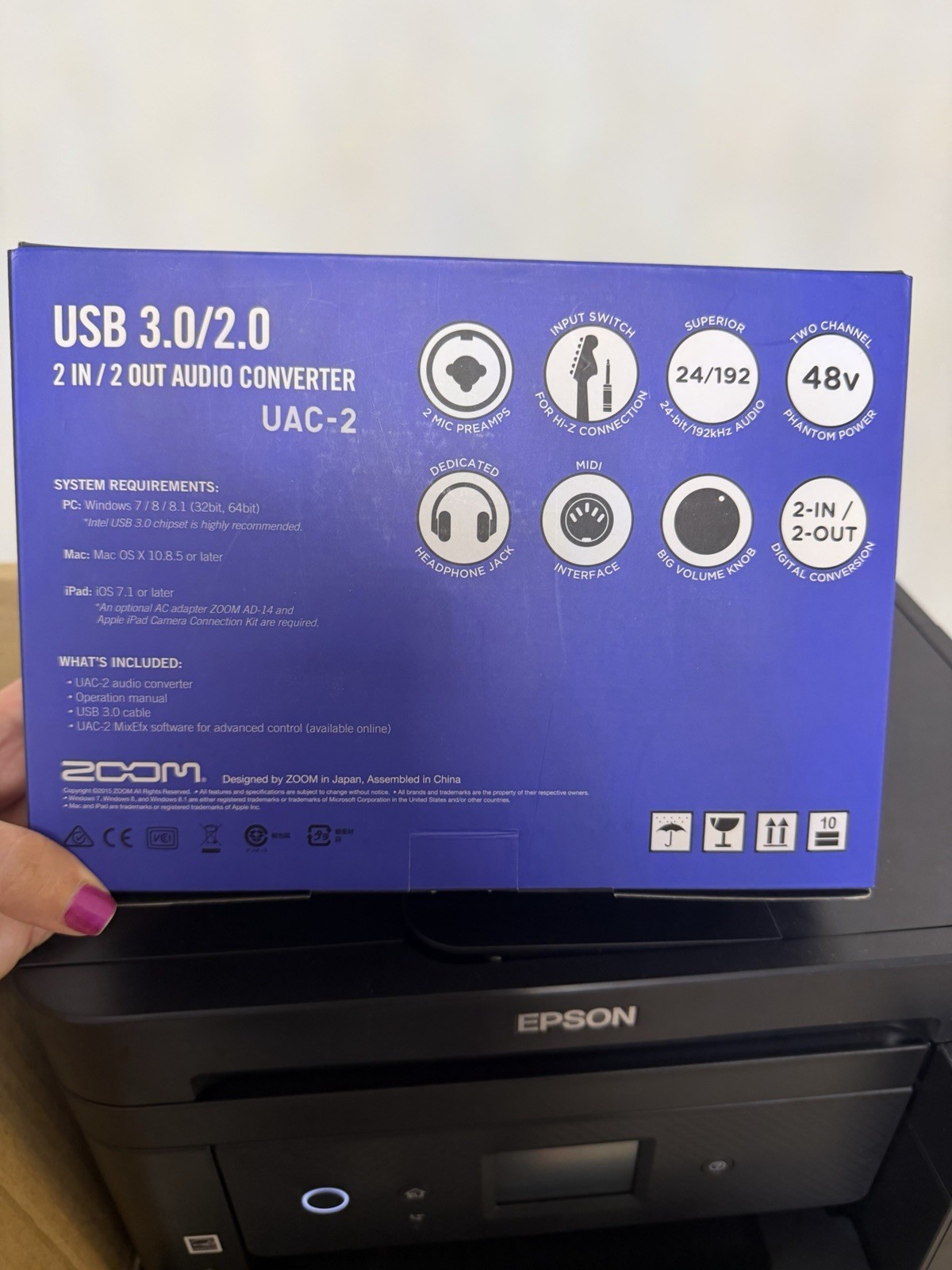 Zoom USB 3.0/2.0 Audio Converter