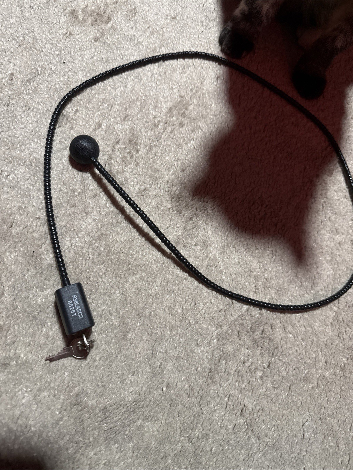 Gun Cable Lock With Key