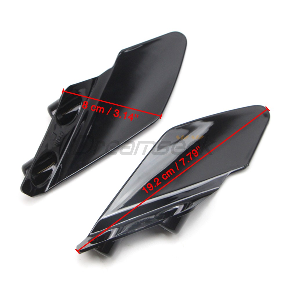 Side Wind Air Deflector Fairing Spoiler for Indian Challenger Limited 2020+ ABS