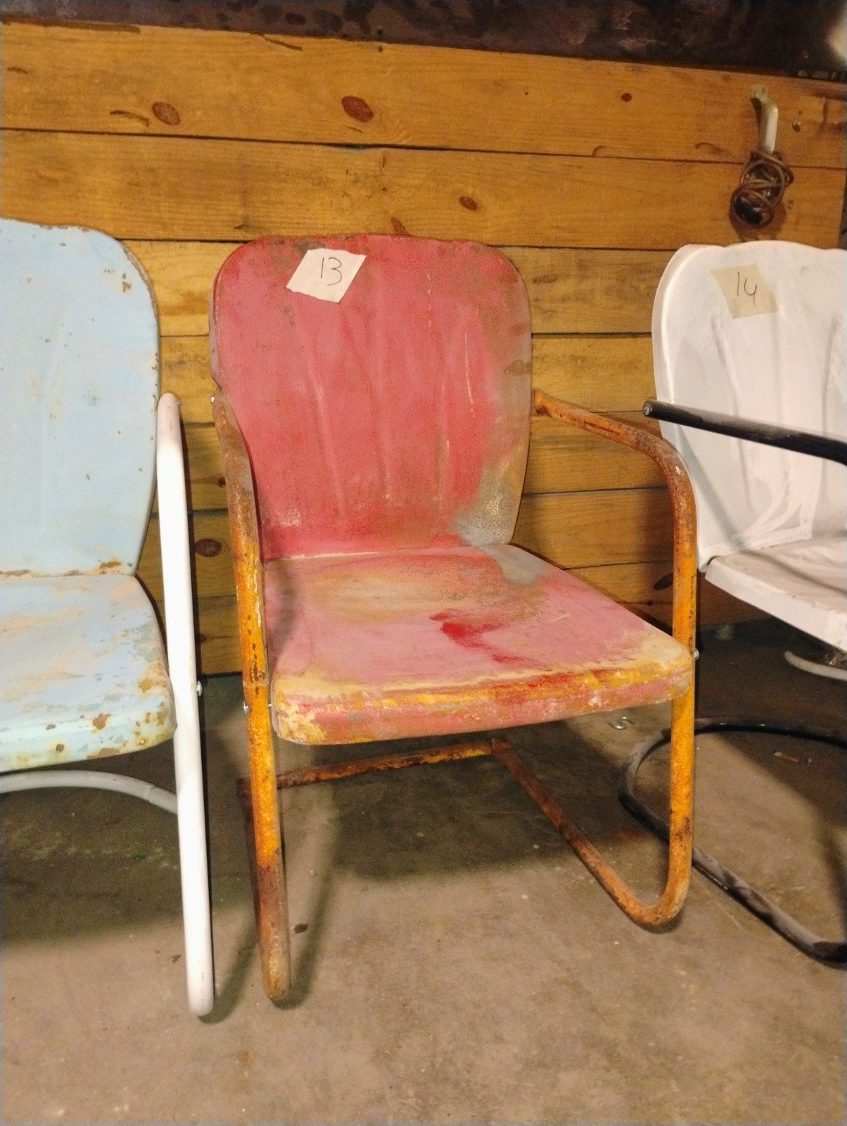 Vintage Edwards Manufacturing Fork Chairs (Set Of 2)