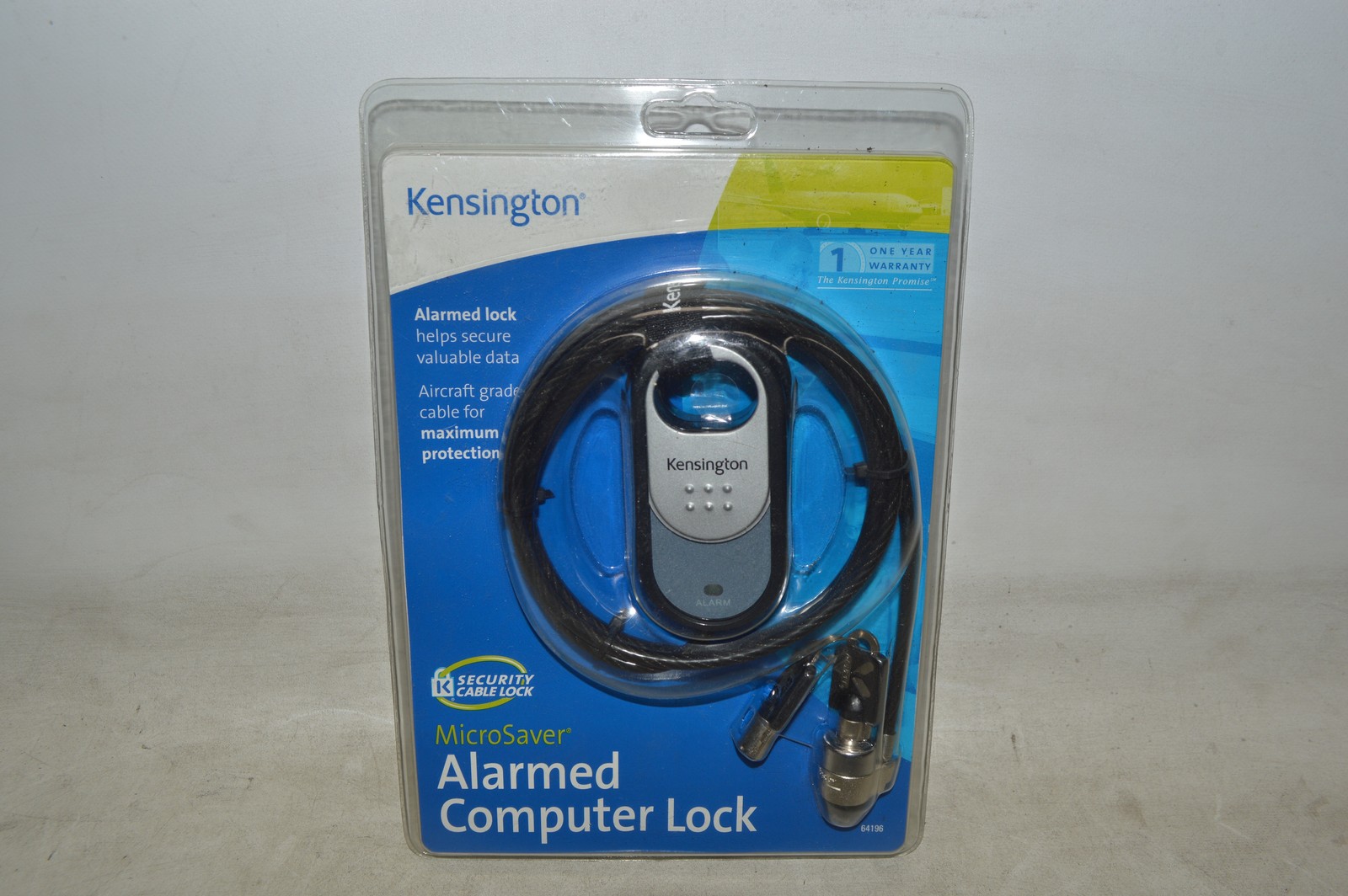 Kensington ALARMED COMPUTER LOCK *New Unused*