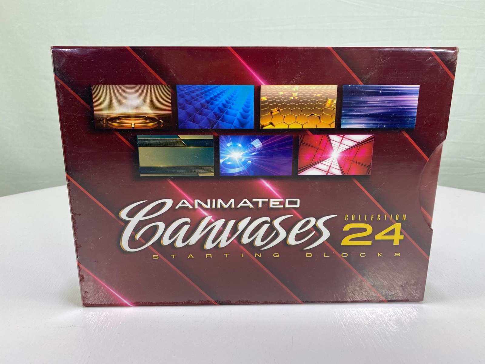 Digital Juice Animated Canvases Collection 24 Starting Blocks NEW