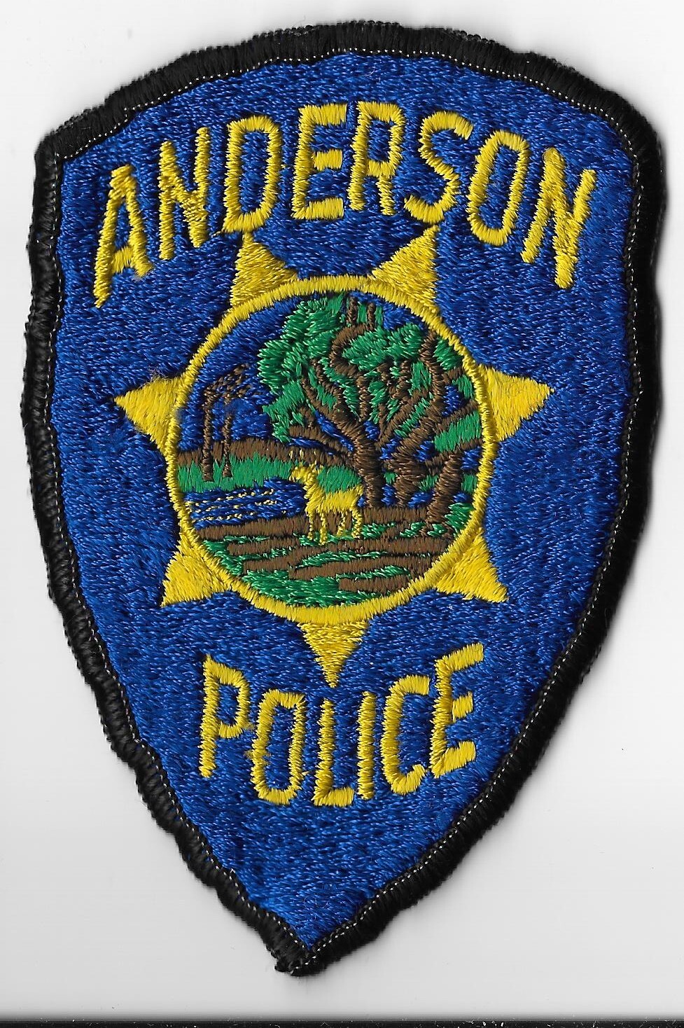 Anderson Police Department, California Shoulder Patch V2