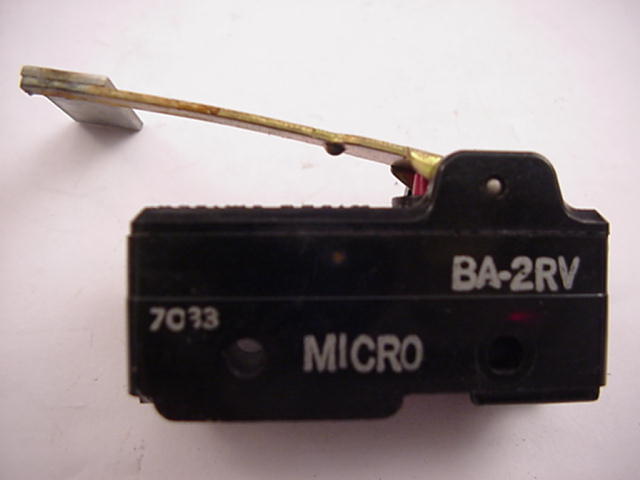 Honeywell Micro Switch BA-2RV    Ships on the Same Day of the Purchase
