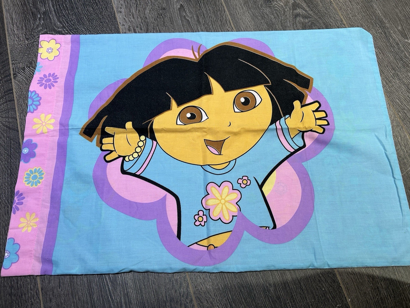 Dora The Explorer and Monkey Boots Pillowcase -Standard Graphics Both Side