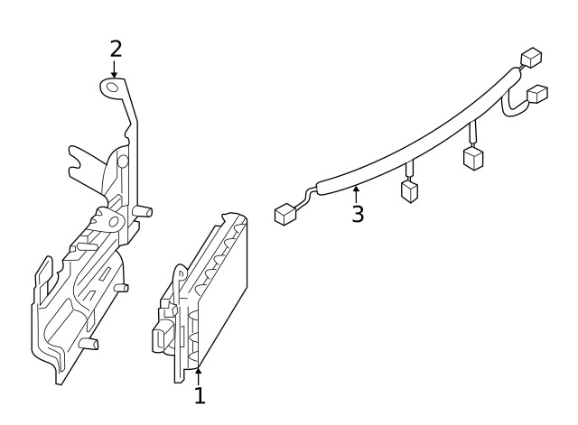 Genuine Mazda Blind Spot Detection System Warning Sensor BFD1-67-Y40