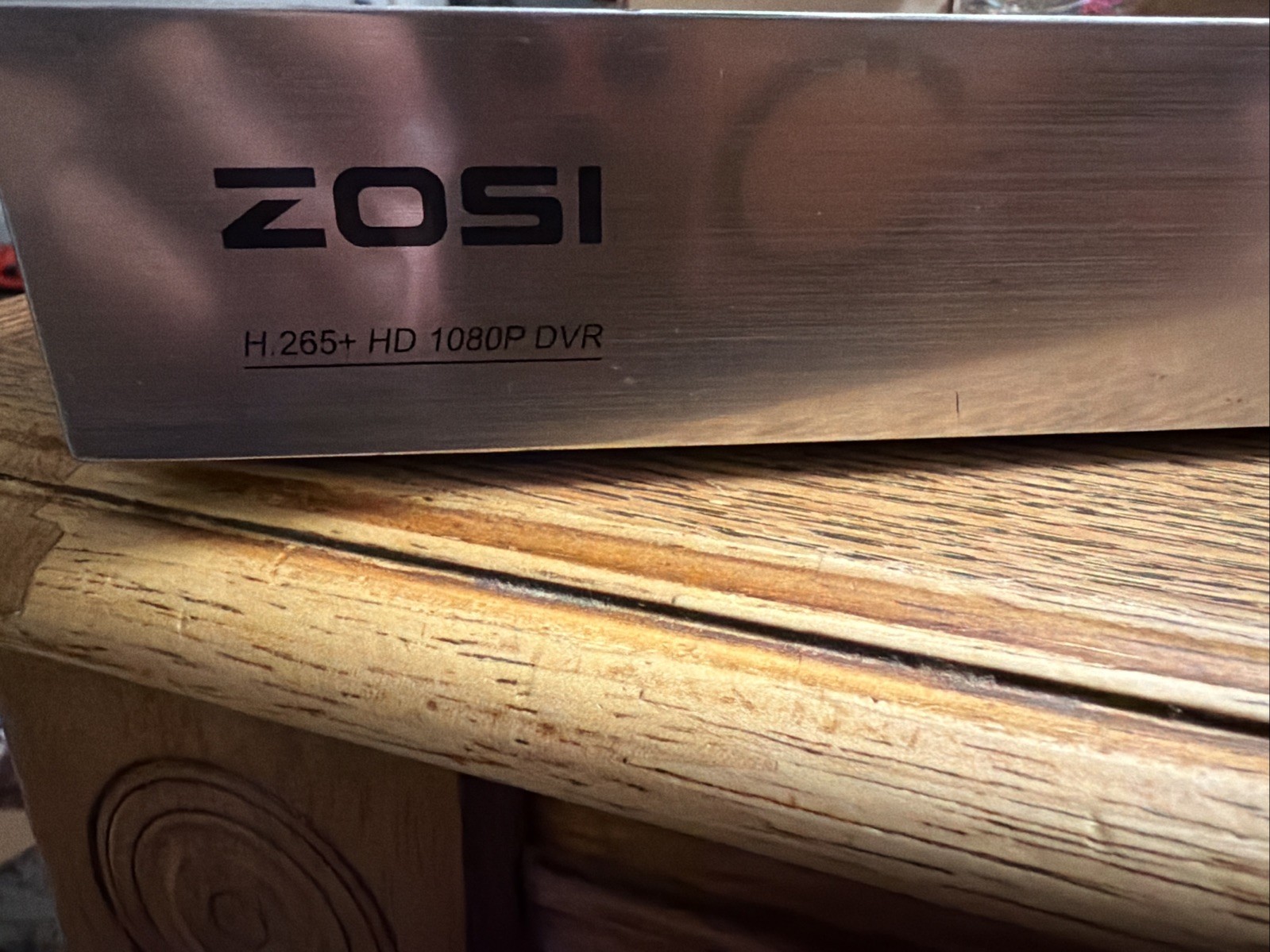 ZOSI 8 Channel H.264 DVR 1080p HD No Power Cord for Security System Untested