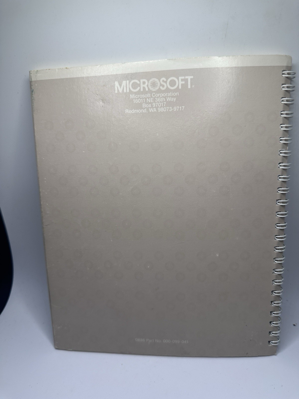Vintage Microsoft Paintbrush Manual User Guide PC Paperback