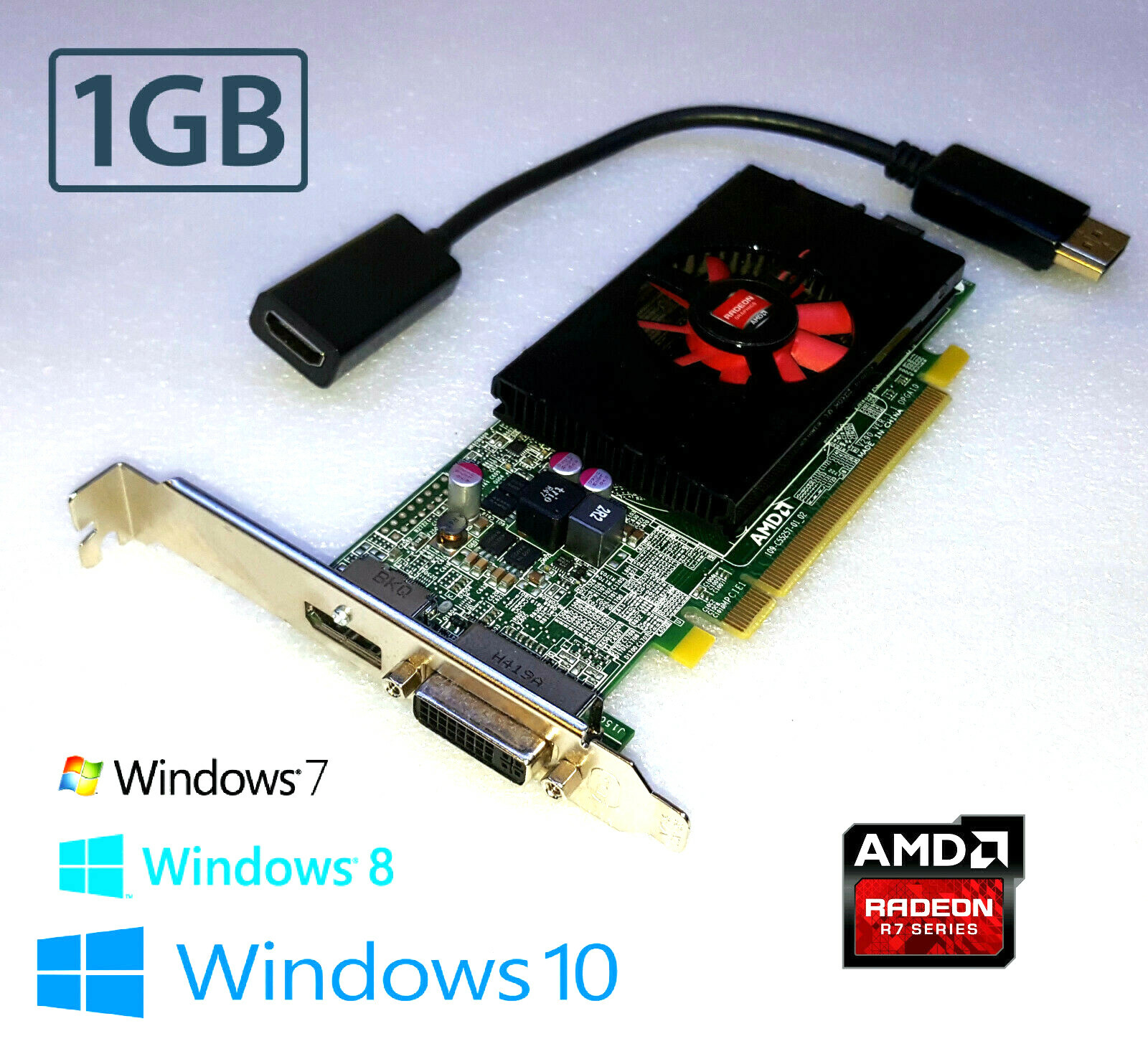 Dell Vostro 220 230 260 420 430 460 470 HD 1GB DVI DP HDMI 128-Bit Video Card