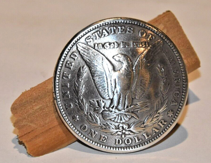 U. S. of America 1 1/2” REPLICA 1881 E Pluribus UNUM ONE DOLLAR CONCHO NEW