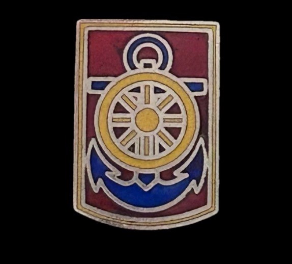 US ARMY 125th TRANSPORTATION COMMAND HAT PIN (P92-8) VIETNAM