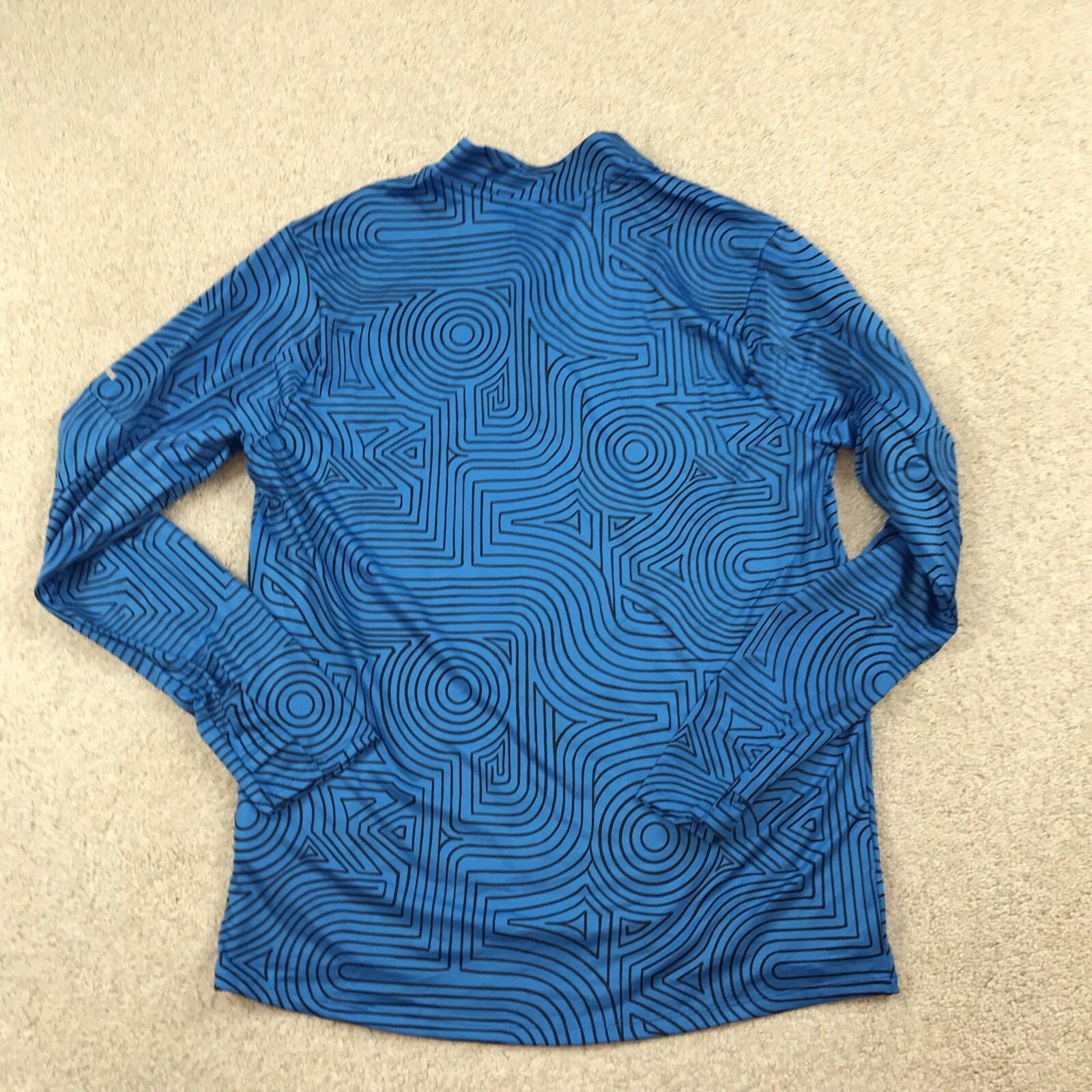 Nike Dri-FIT Element 1/4 Zip Running Top Mens Medium Blue New FB9036-406