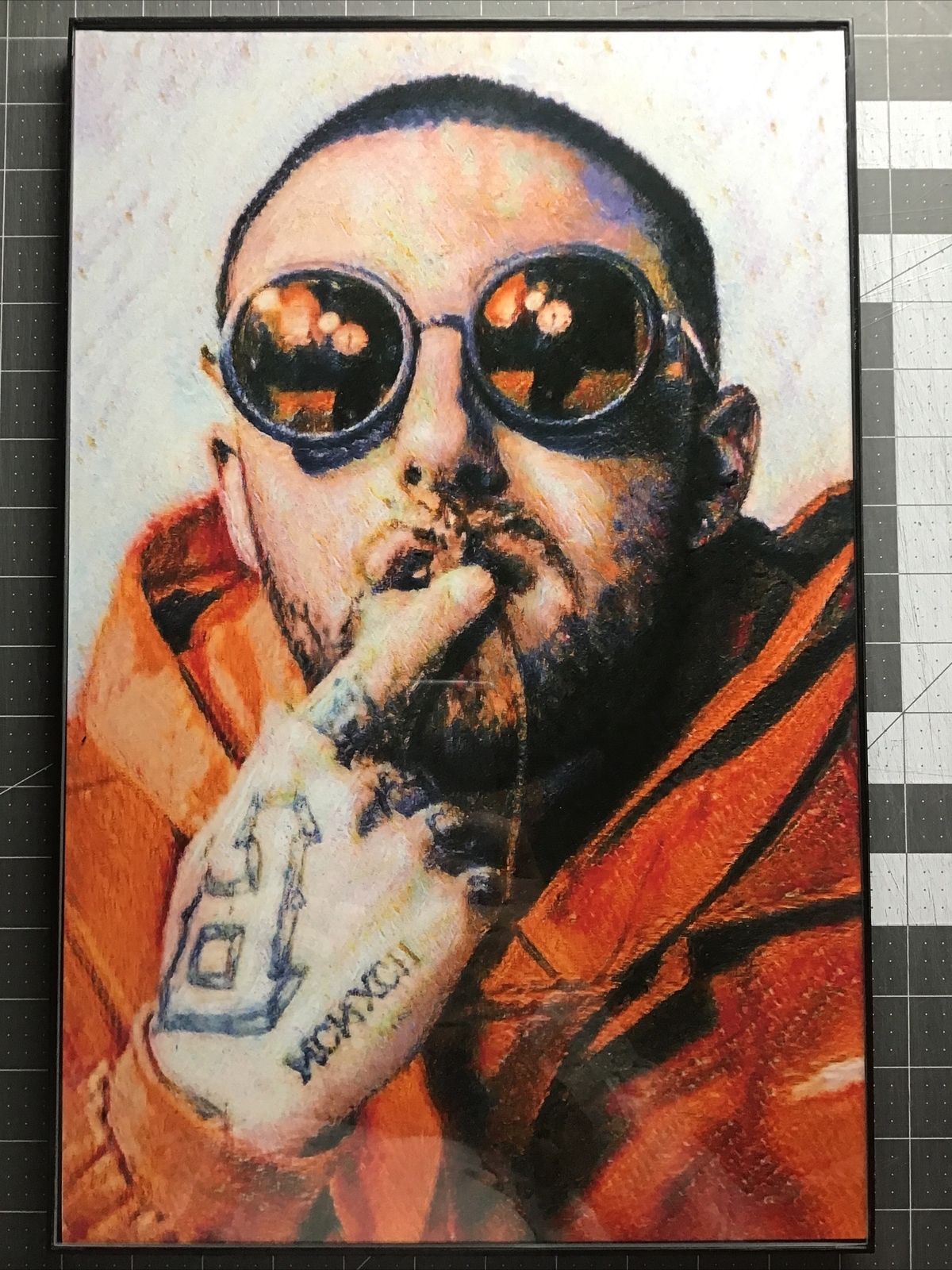 Mac Miller Poster 11x17 Iconic Hip Hop Rap Framed Poster Wall Art print Gift