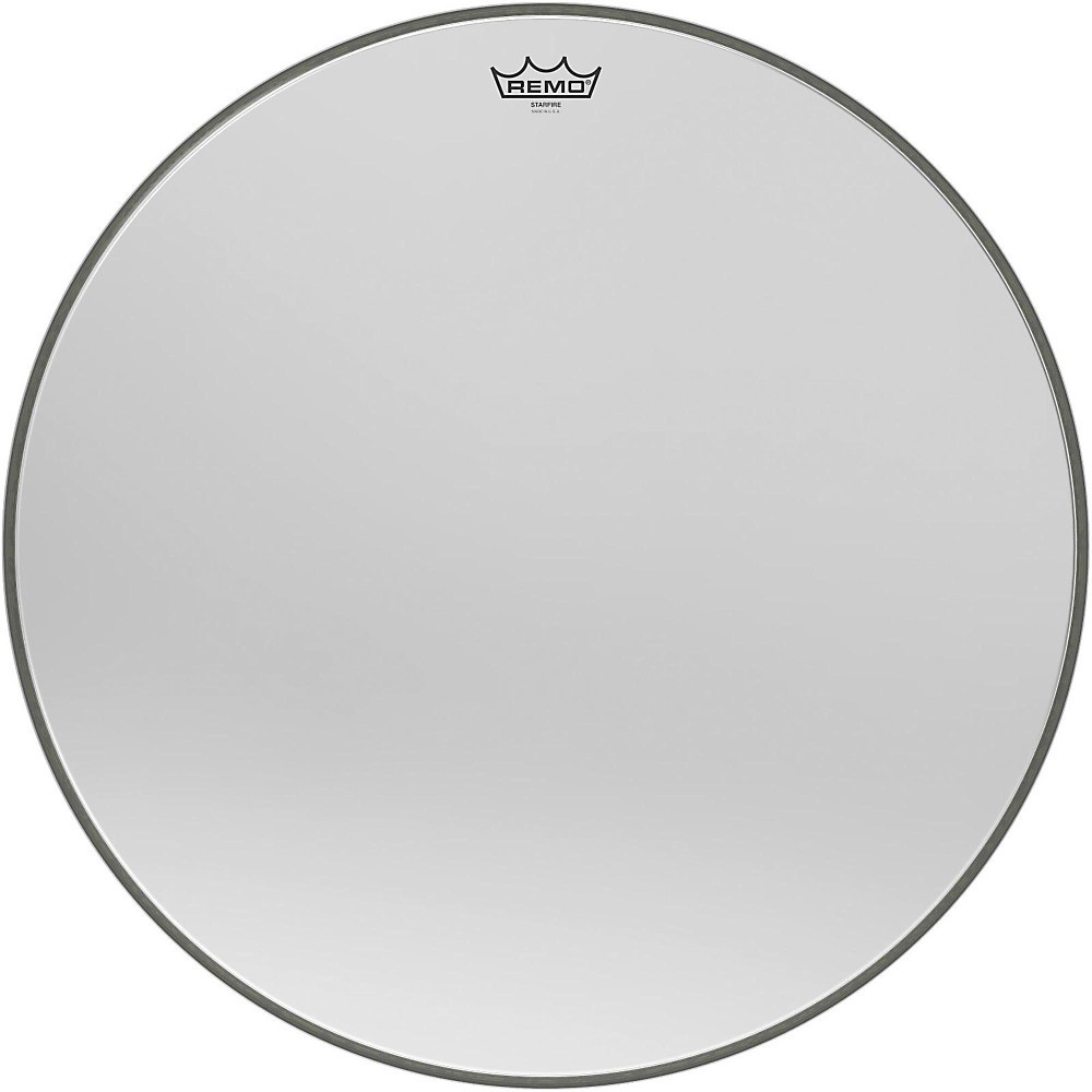 Remo Ambassador Starfire Chrome Bass Drumhead 26 in.