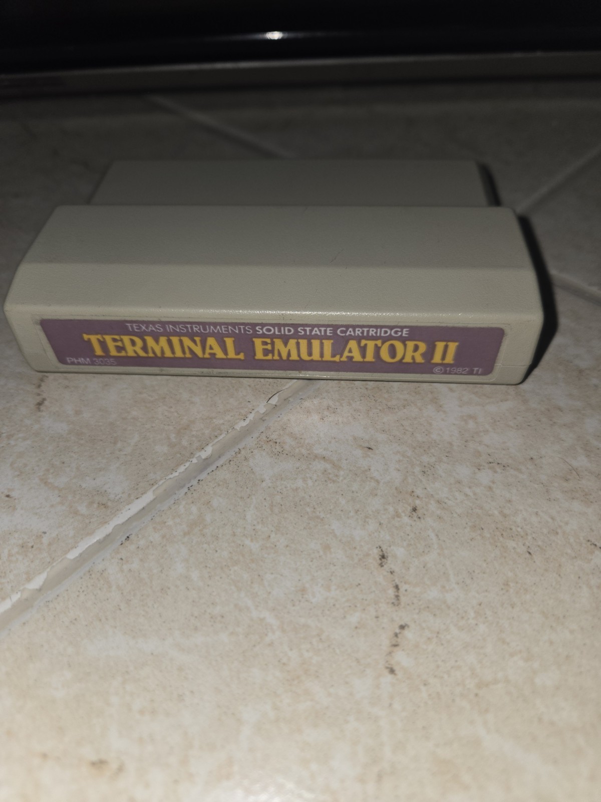 TI-99/4A Terminal Emulator II PHM 3035  Cartridge Sp