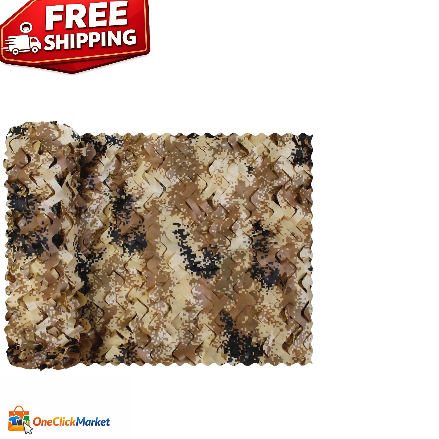 Camo Netting, Camouflage Net Blinds Great for Sunshade Camping Shooting Hunting