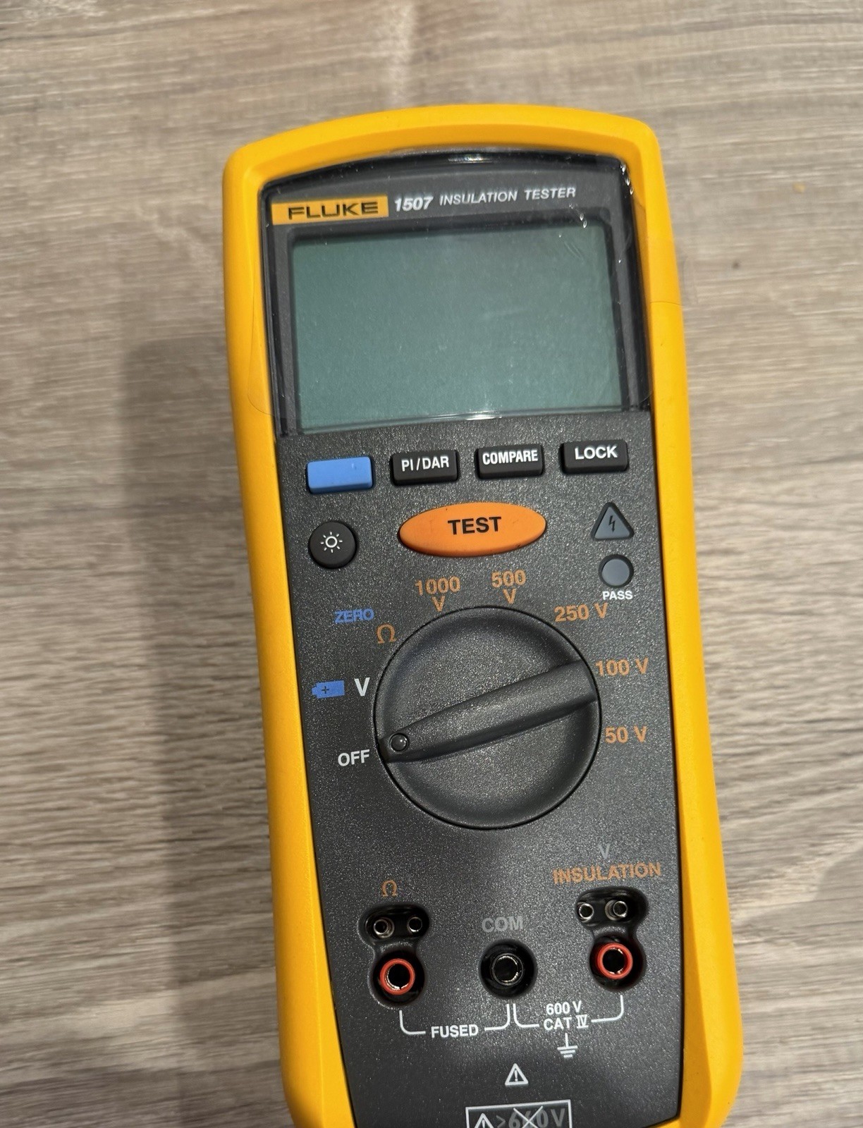 Fluke 1507 Insulation Resistance Tester