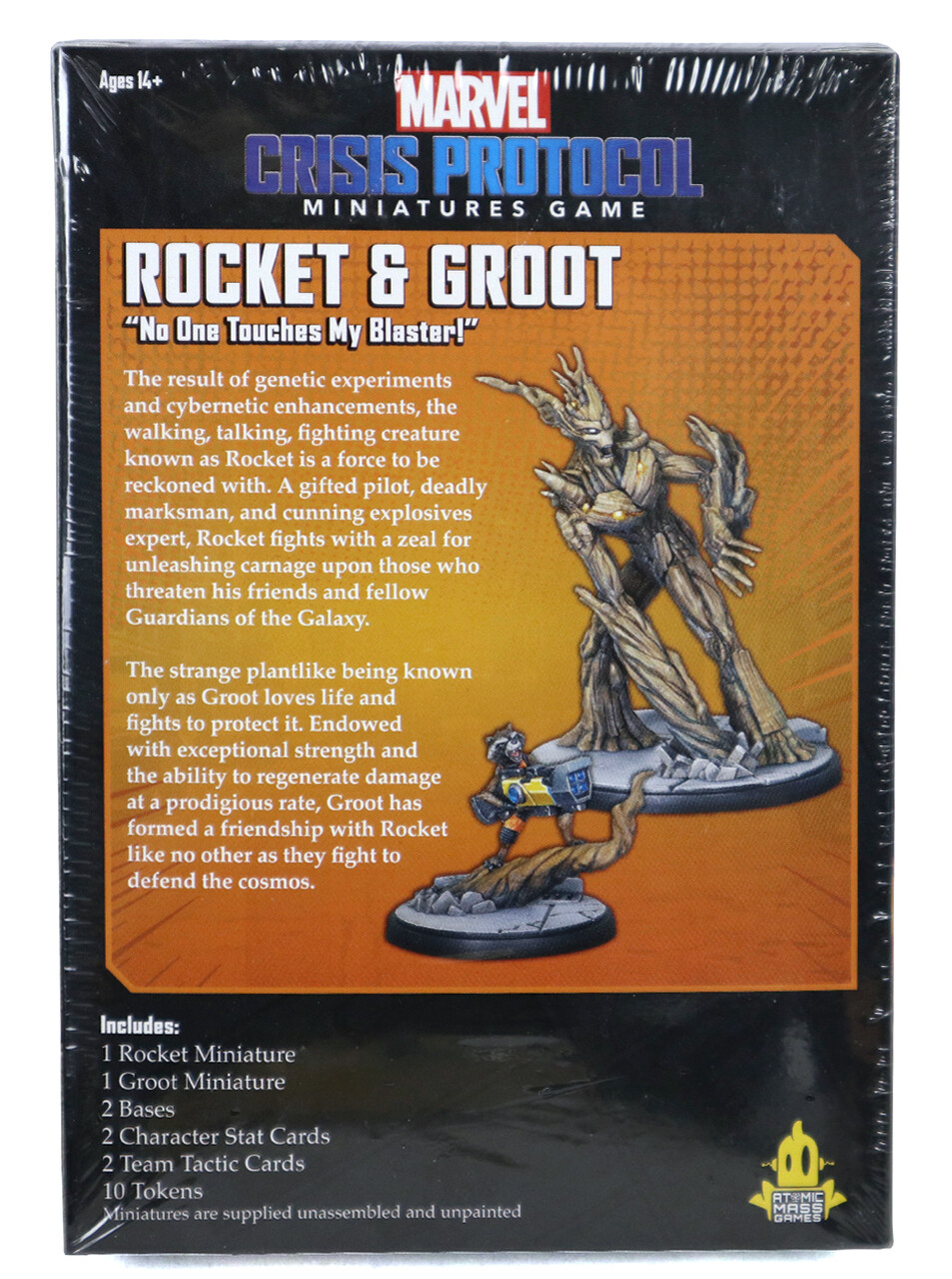 Marvel Crisis Protocol Rocket & Groot Character Pack Miniatures Game New