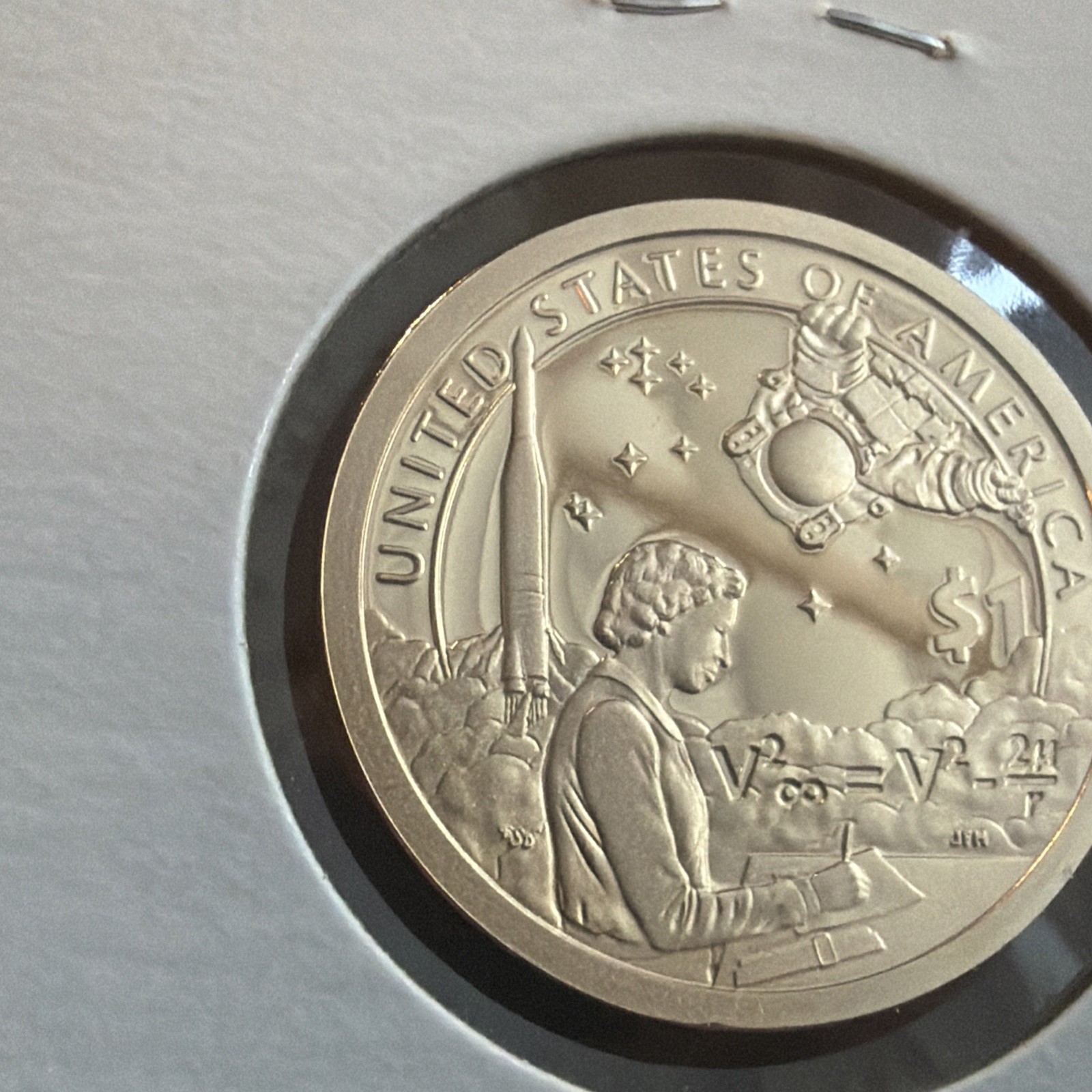 2019 S Sacagawea Dollar -Mary Ross Space Program- ✼PROOF✼