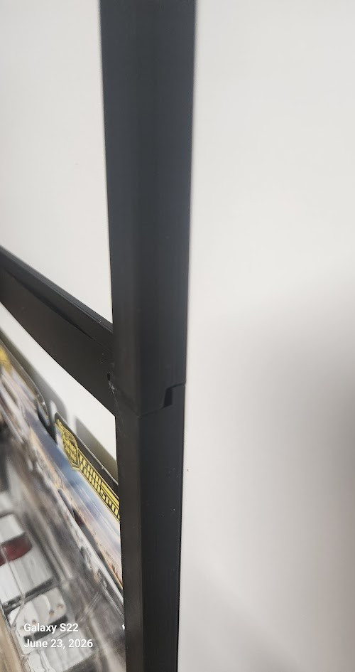 Fits Hot Wheels "Team Transport" Cards. Display Rack Wall Mounting System
