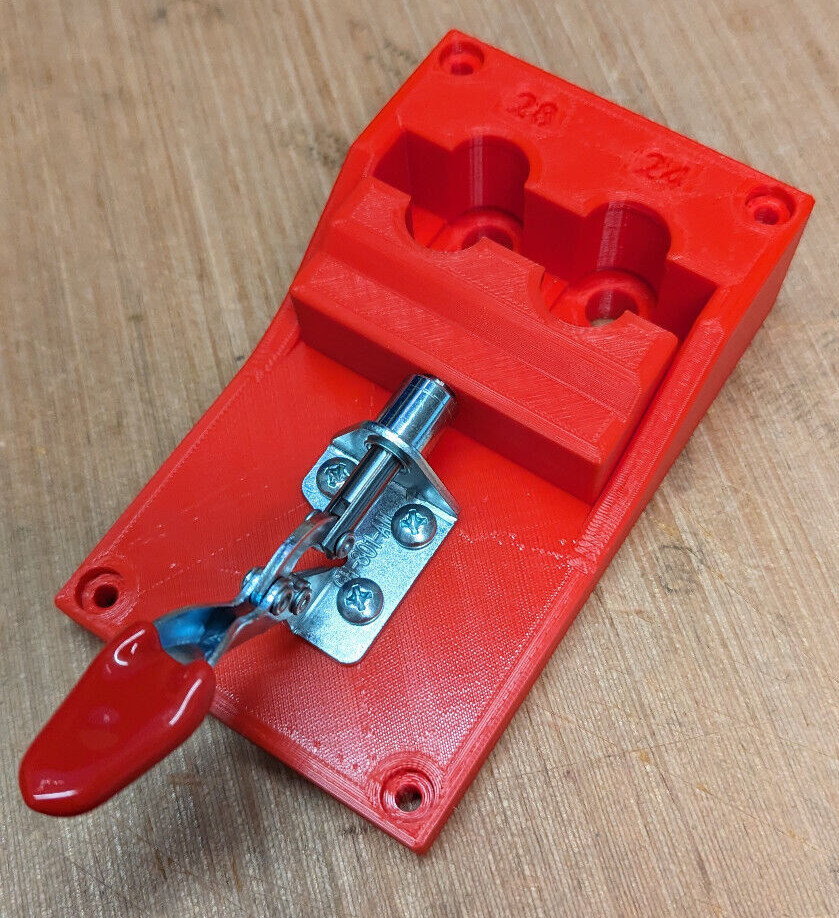 Shotgun Shell Hull Roll Crimp Clamp Vise 24-28 Gauge