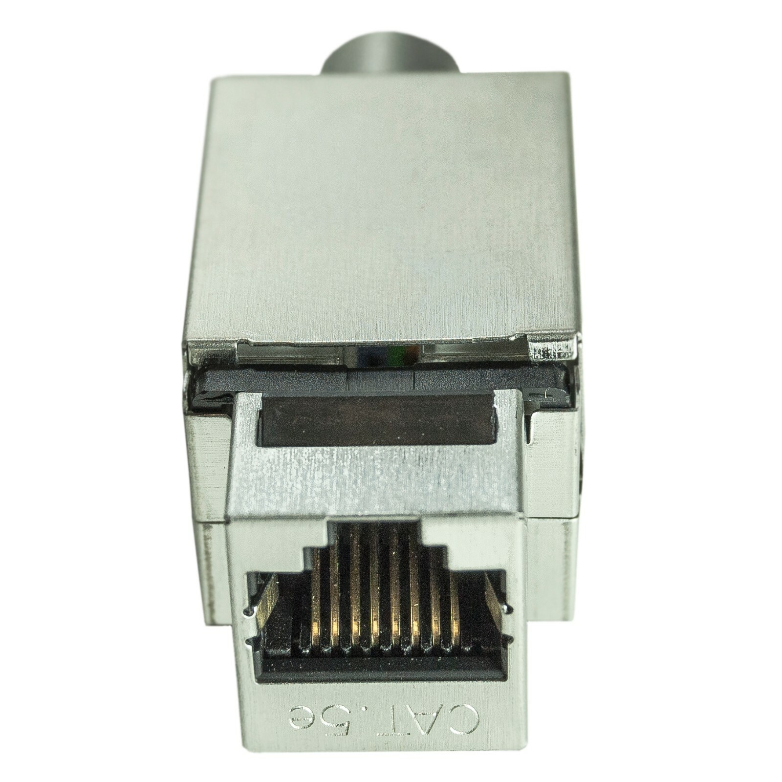 2 Pack Shielded CAT5e Keystone RJ45 Ethernet Network 110 Tool-Less Snap-In Jack