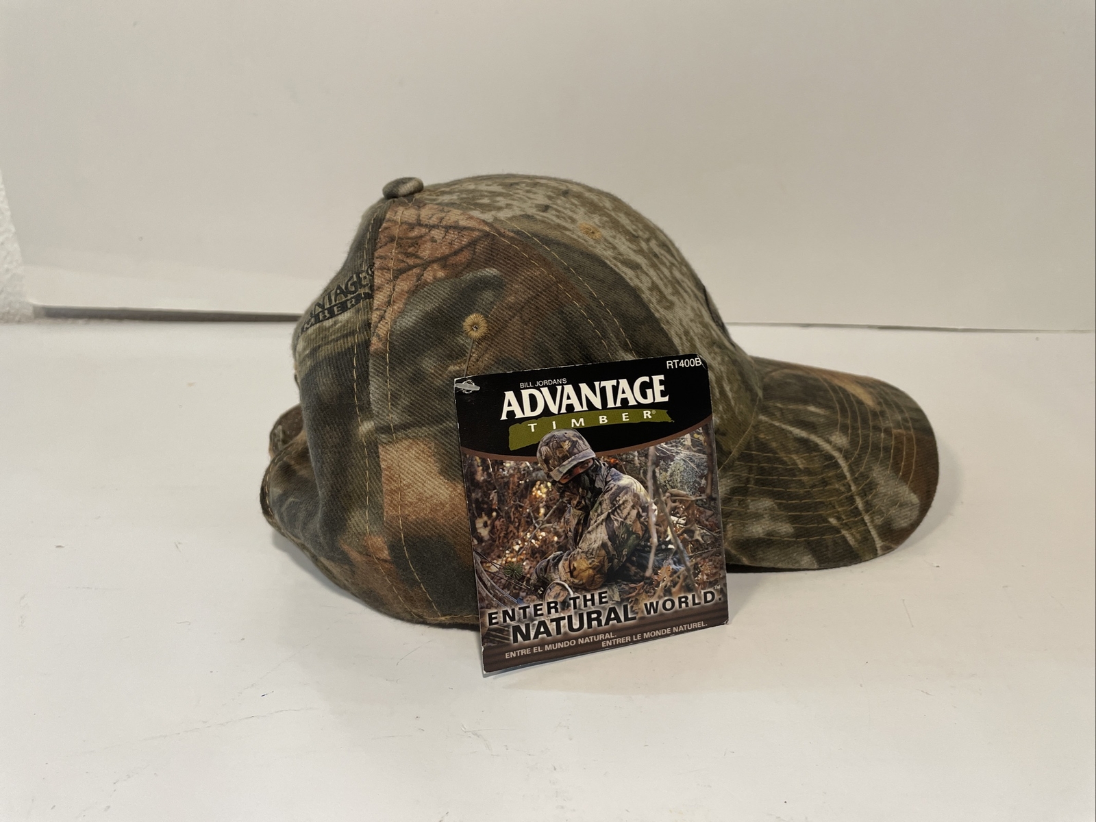 Realtree Camo Advantage Timber Baseball Hunting Hat Henkel on the Front, New