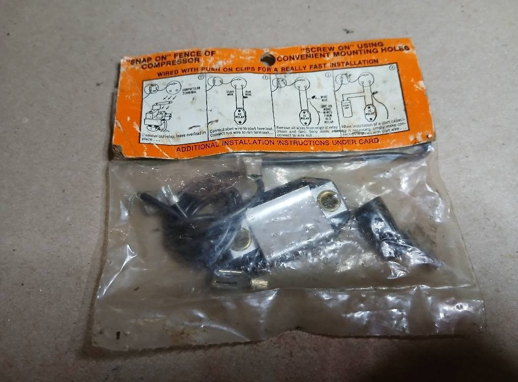 Solid state one size relay 1/2 hp thru 1/2 hp 115 VAC