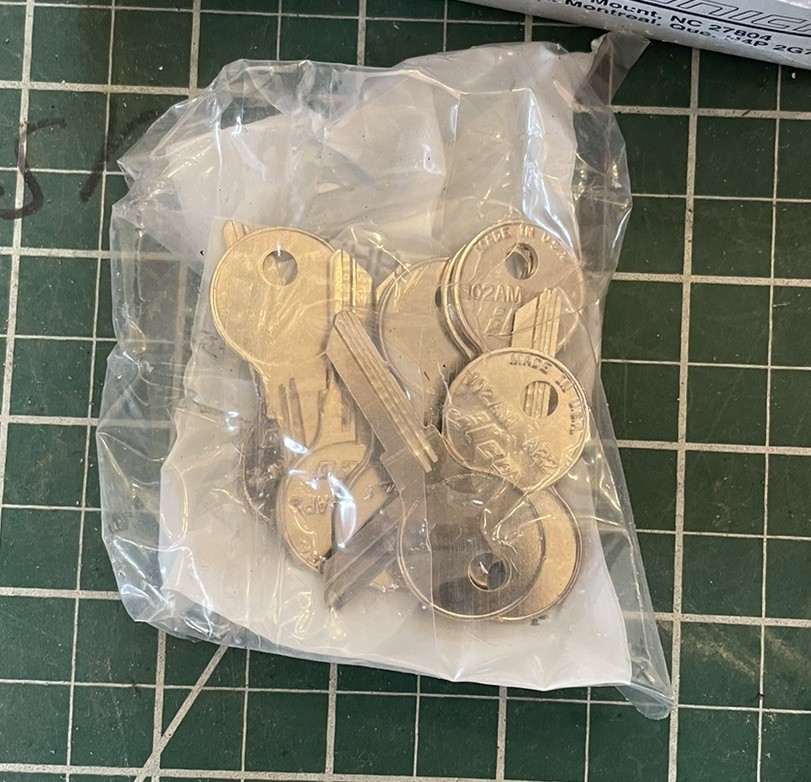 10 Ilco 102am Ap2  Key Blanks Works For Office Furniture And Desks Locks Chicago