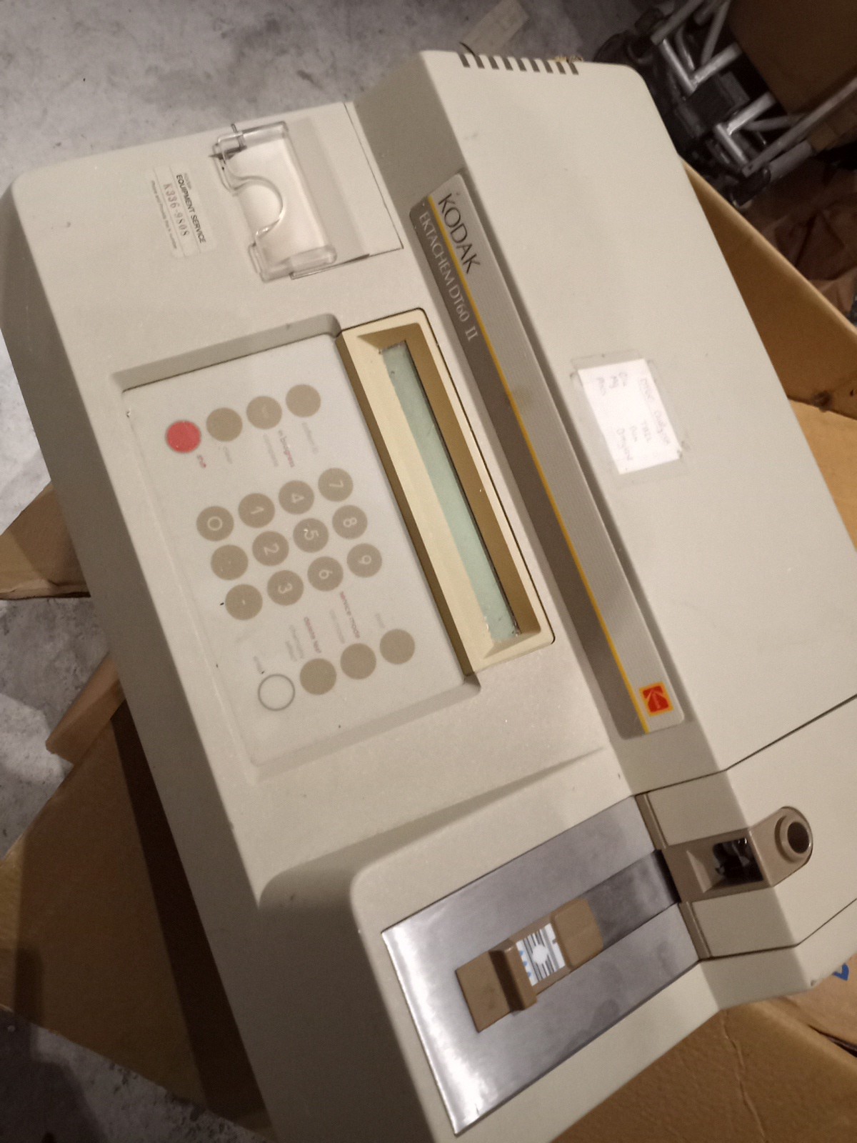 KODAK EKTACHEM DT60 II Analyzer Only For Parts Untested No Cords