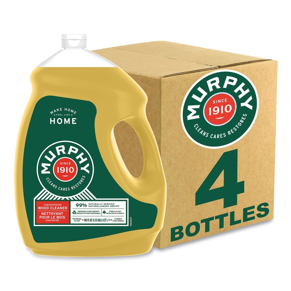 Murphy Oil Soap 61035074 145 oz. Bottle Oil Soap - Citronella Oil Scent 4/CT New