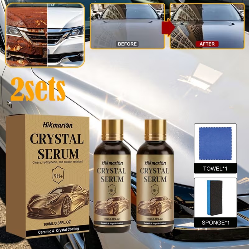 New Crystal Serum – Advanced Graphene Ceramic Coating for Cars 100ML
