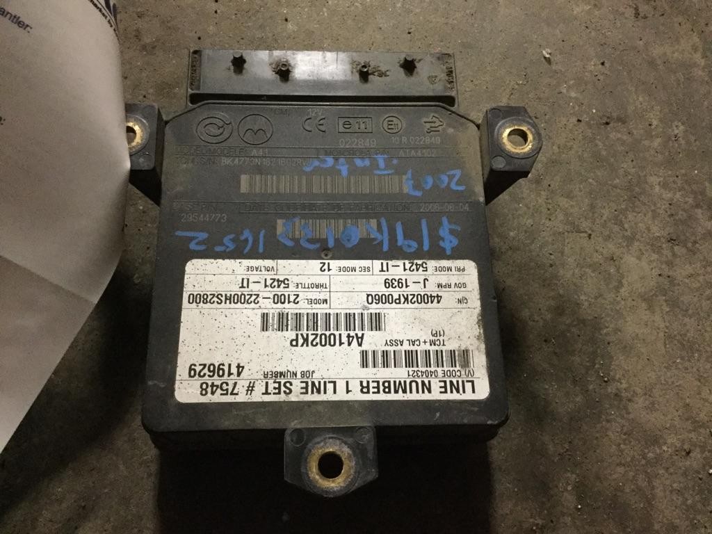 Replaces 2007 ALLISON 2200HS GEN 4-5 TRANSMISSION CONTROL MODULE (TCM) ,  WA