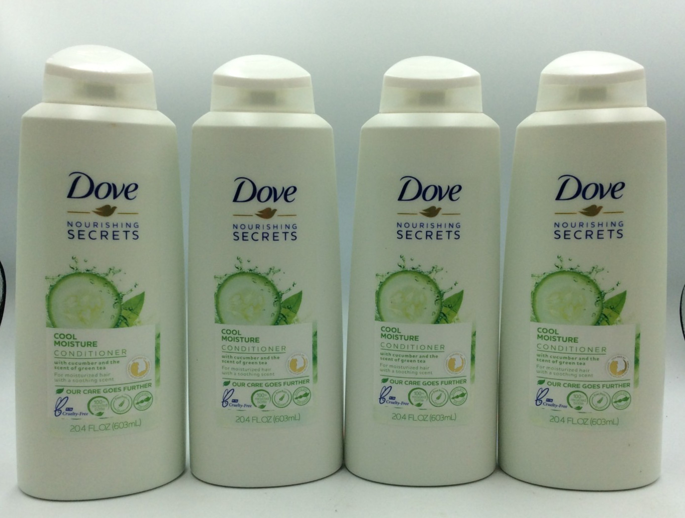 Dove Cool Moisture Conditioner Cucumber & Green Tea, 20.4 Oz, CASE OF 4, HTF