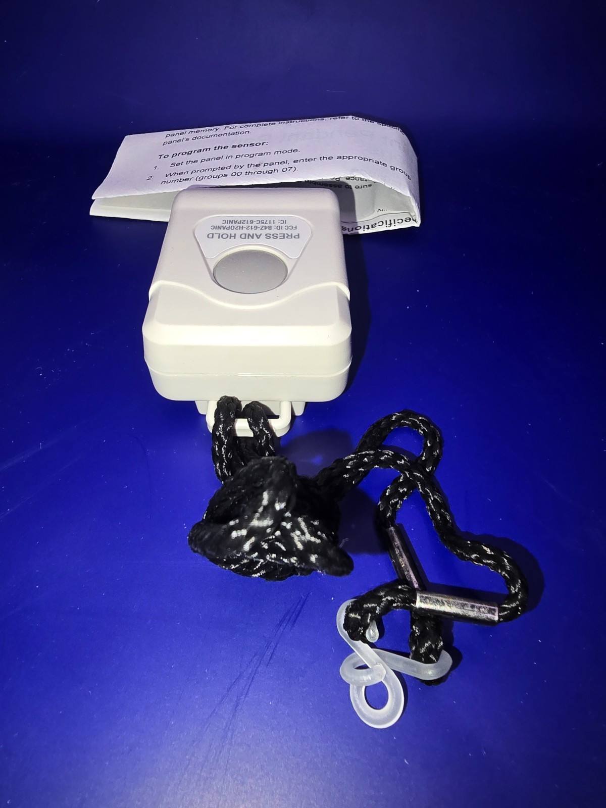 Interlogix GE Security 60-578-10-95 NX-475 Wireless Water-Resistant Panic Button