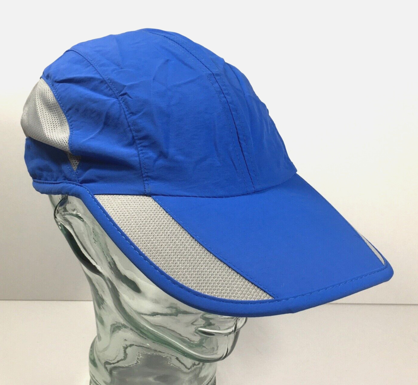 GADIEMKENSD SPORTS HAT Unisex Adult Blue Gray Baseball Cap Lightweight Packable