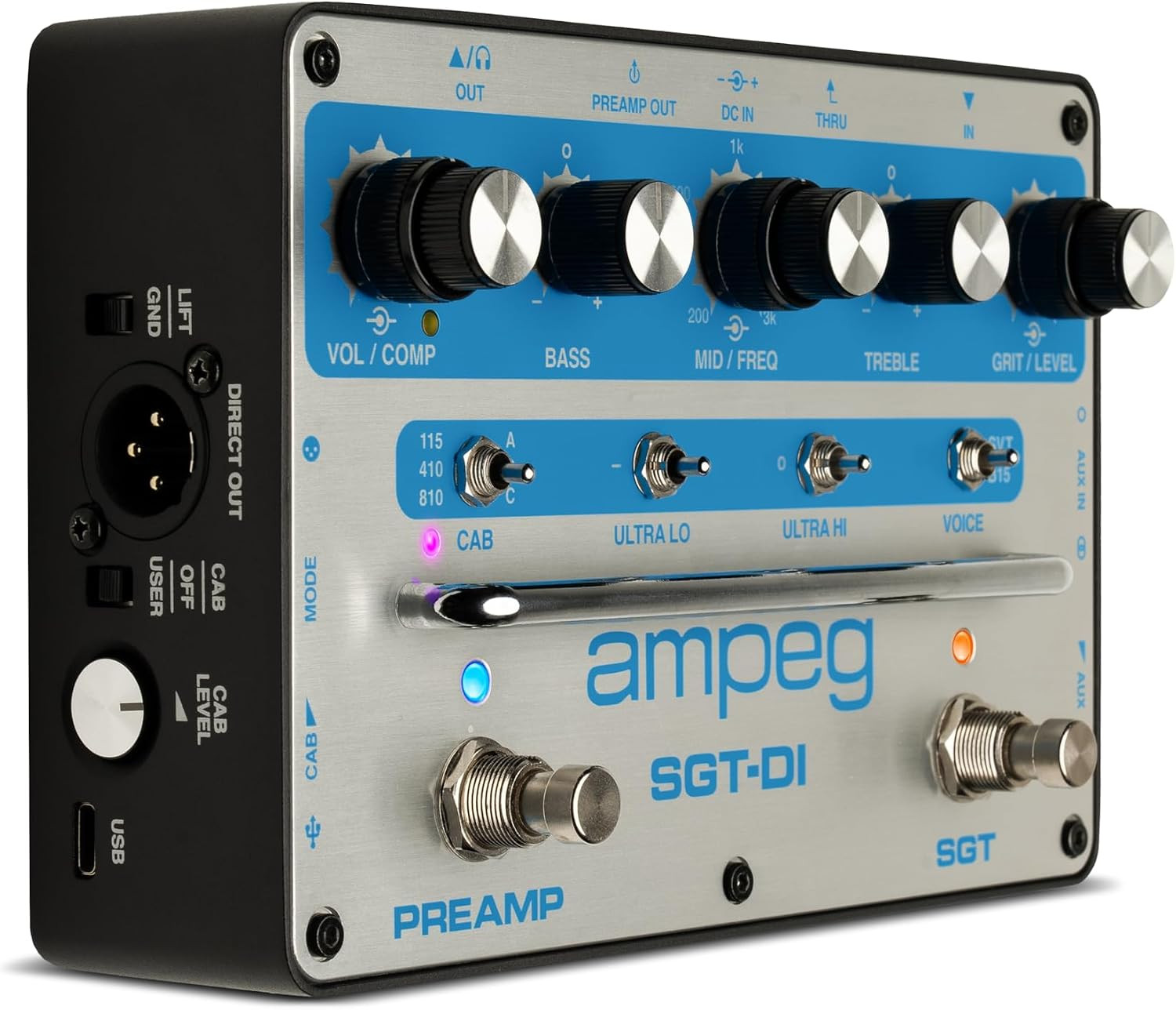 SGT-DI Preamp Compressor and DI Blue Line