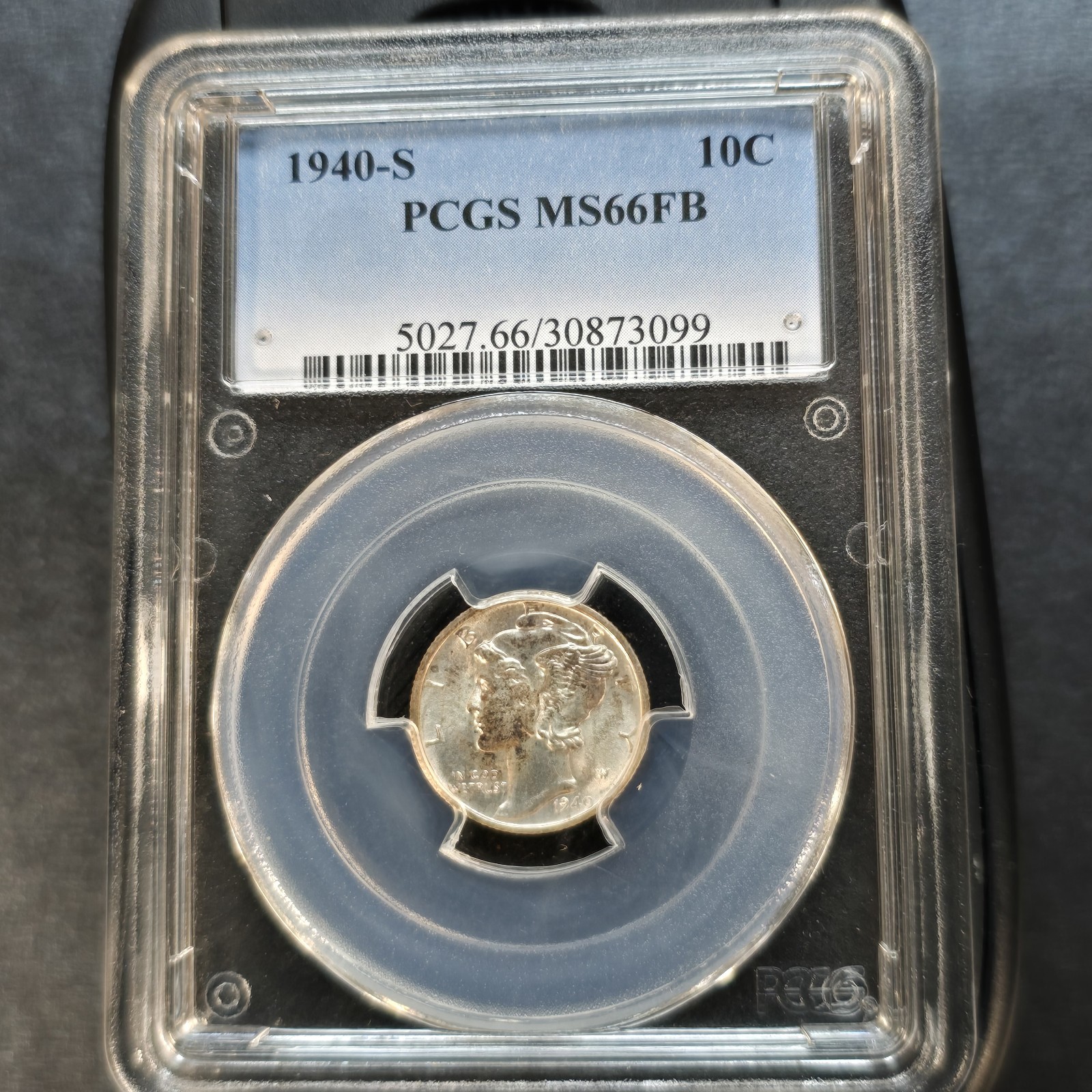 1940-S Mercury Dime PCGS MS66 FULL BANDS!!!!