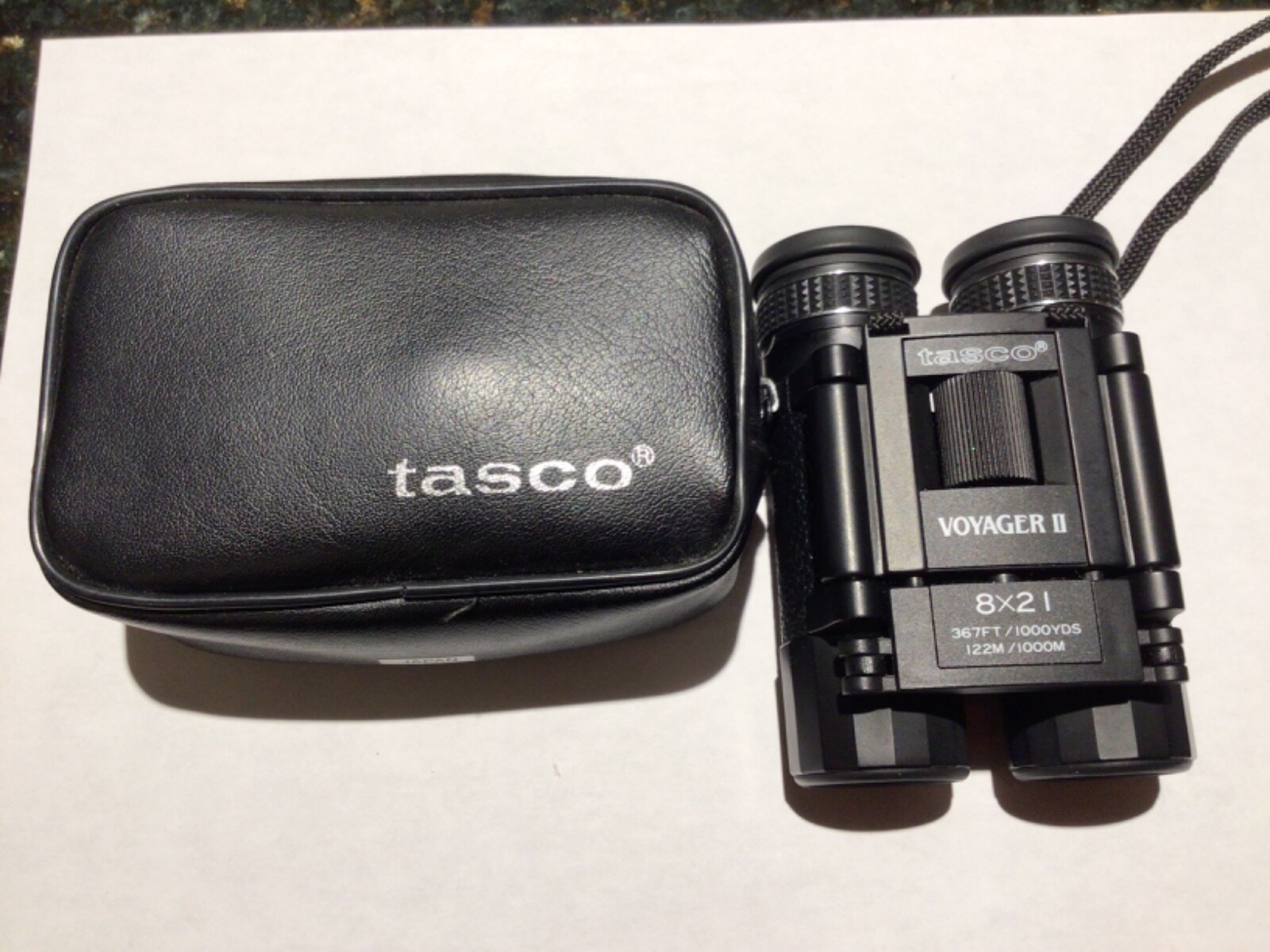TASCO VOYAGER II ~ 8 X 21 ~ 367 FT / 1000 YDS Compact Mini Binoculars