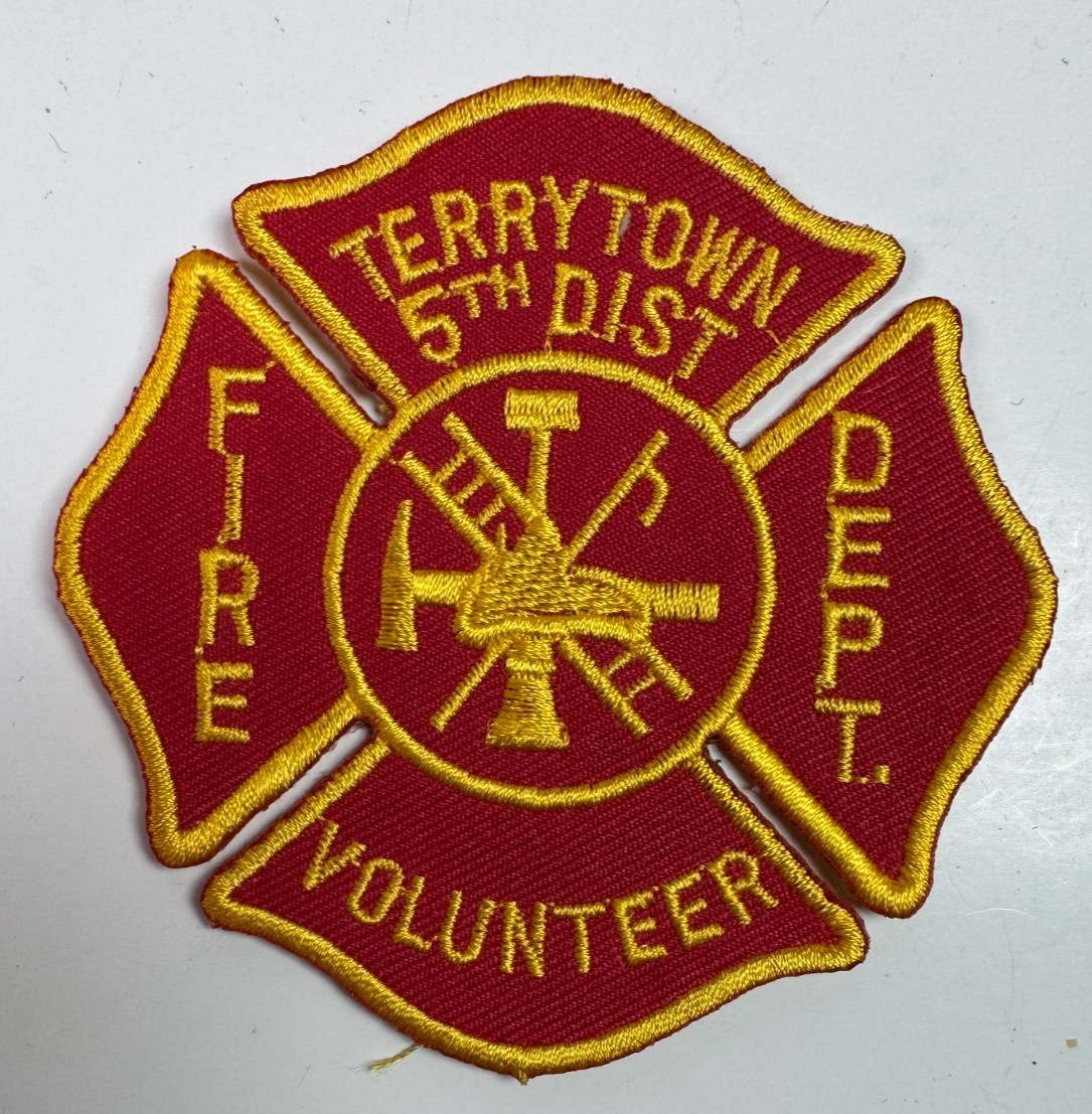 Terrytown Fire 5th District Louisiana 3.25" Patch L7