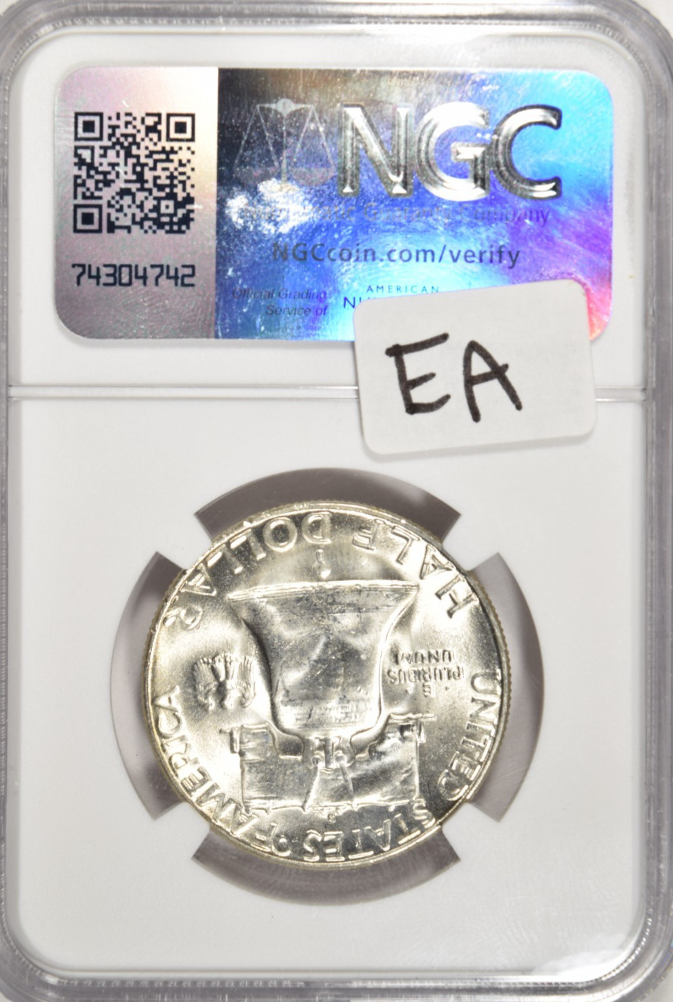1951 S FRANKLIN HALF DOLLAR ~ NGC MS63 ~ BRIGHT WHITE!