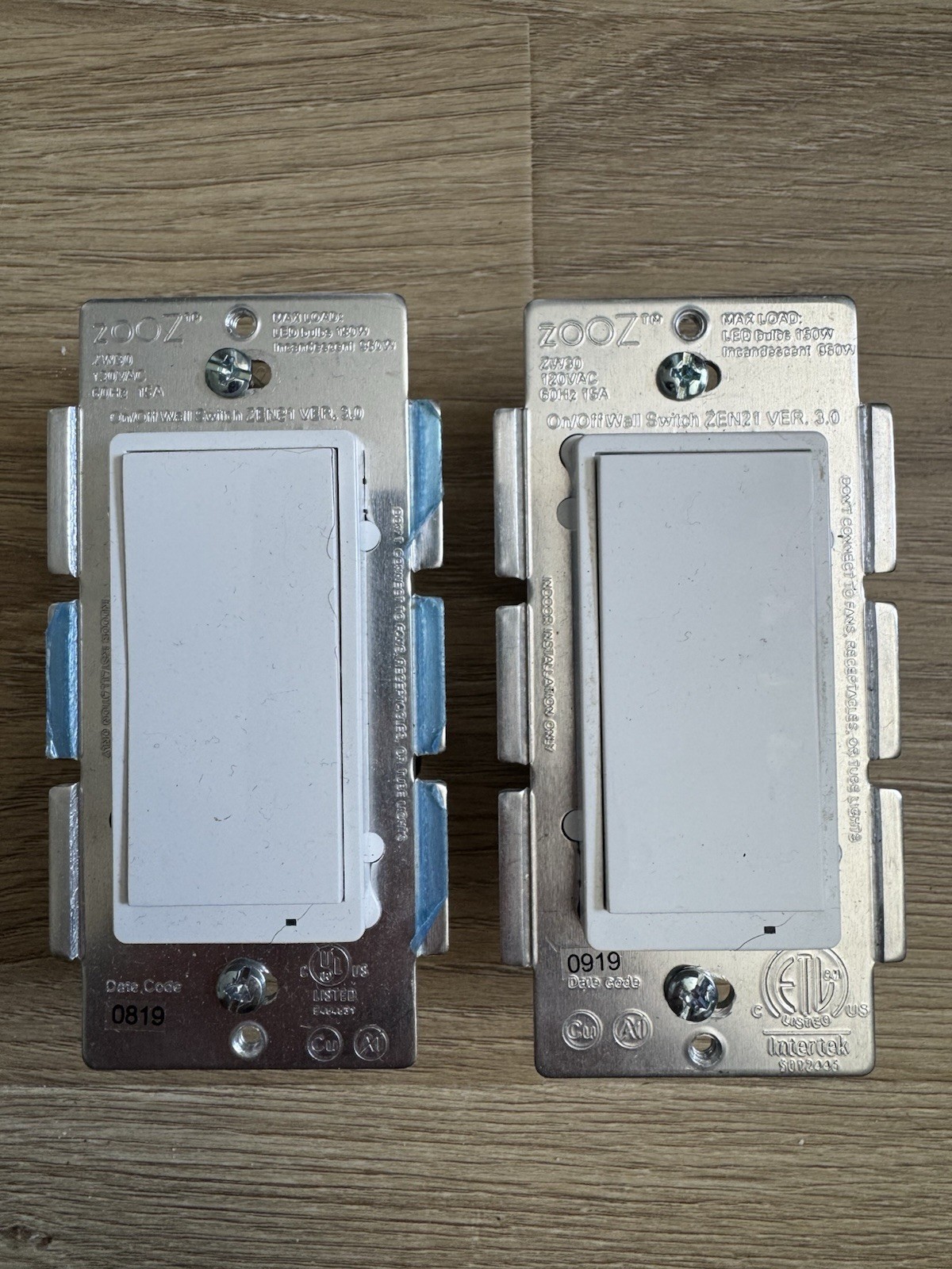 ZEN21 Smart switch (qty 2)