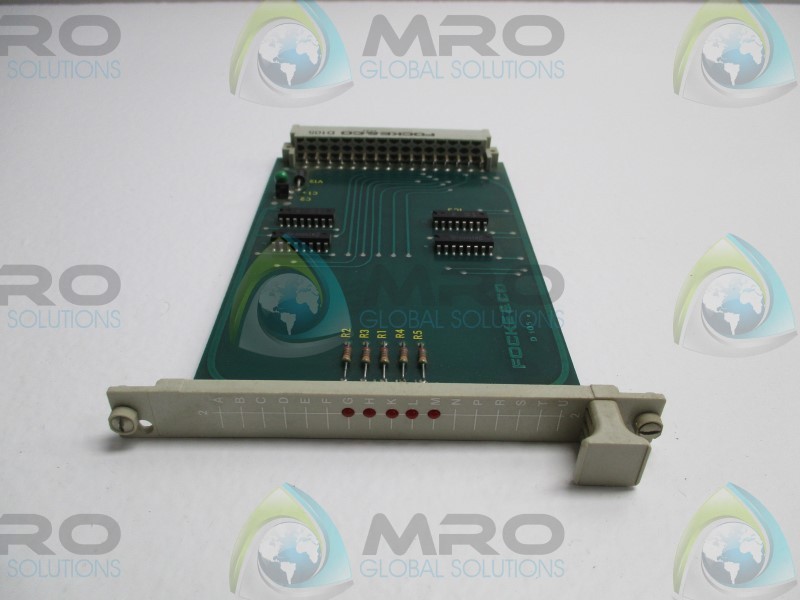 FOCKE D105-0 CONTROL BOARD MODULE UNMP