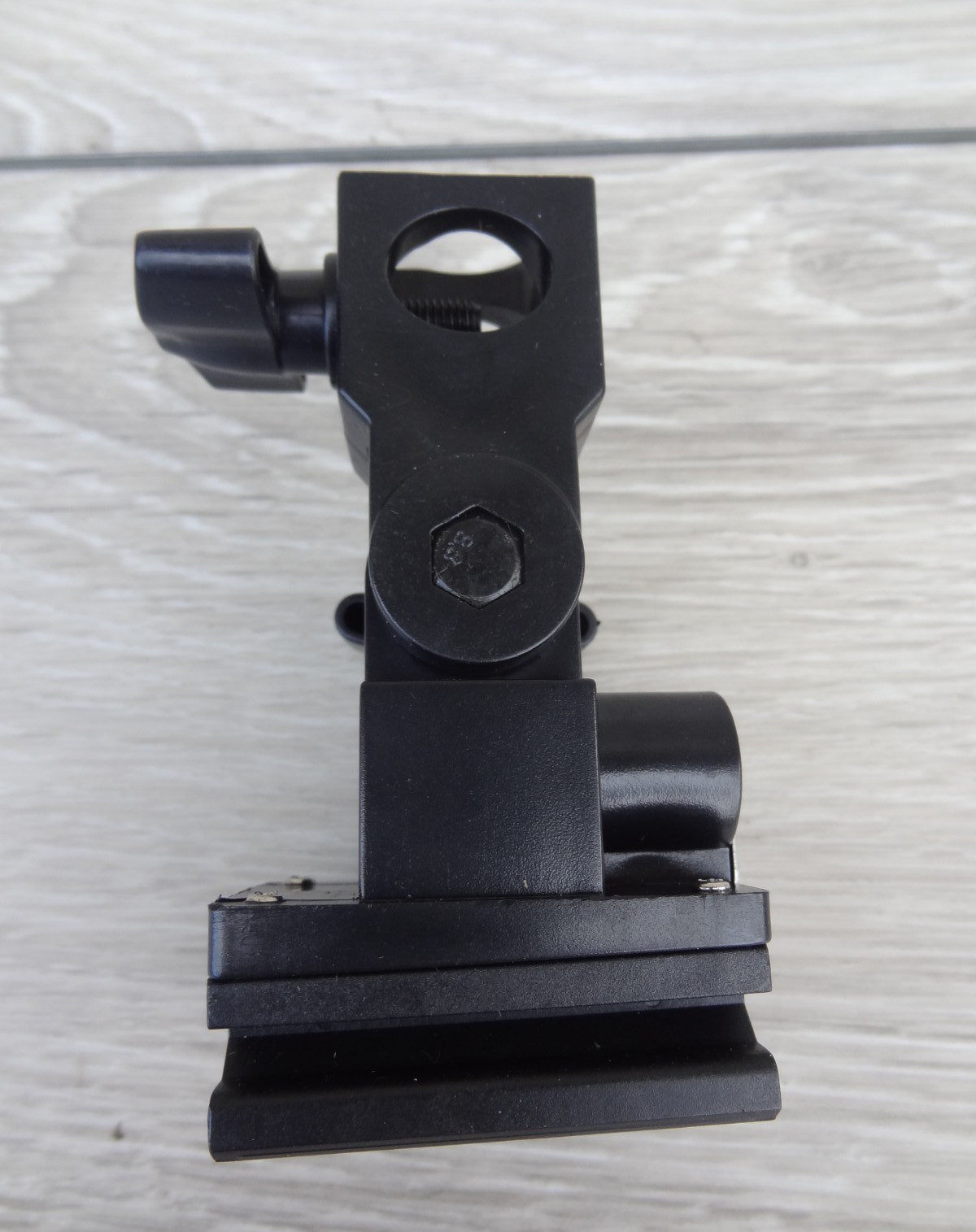 Adjustable Light Stand Adapter w/ Umbrella Holder Versatile Flash Light Bracket