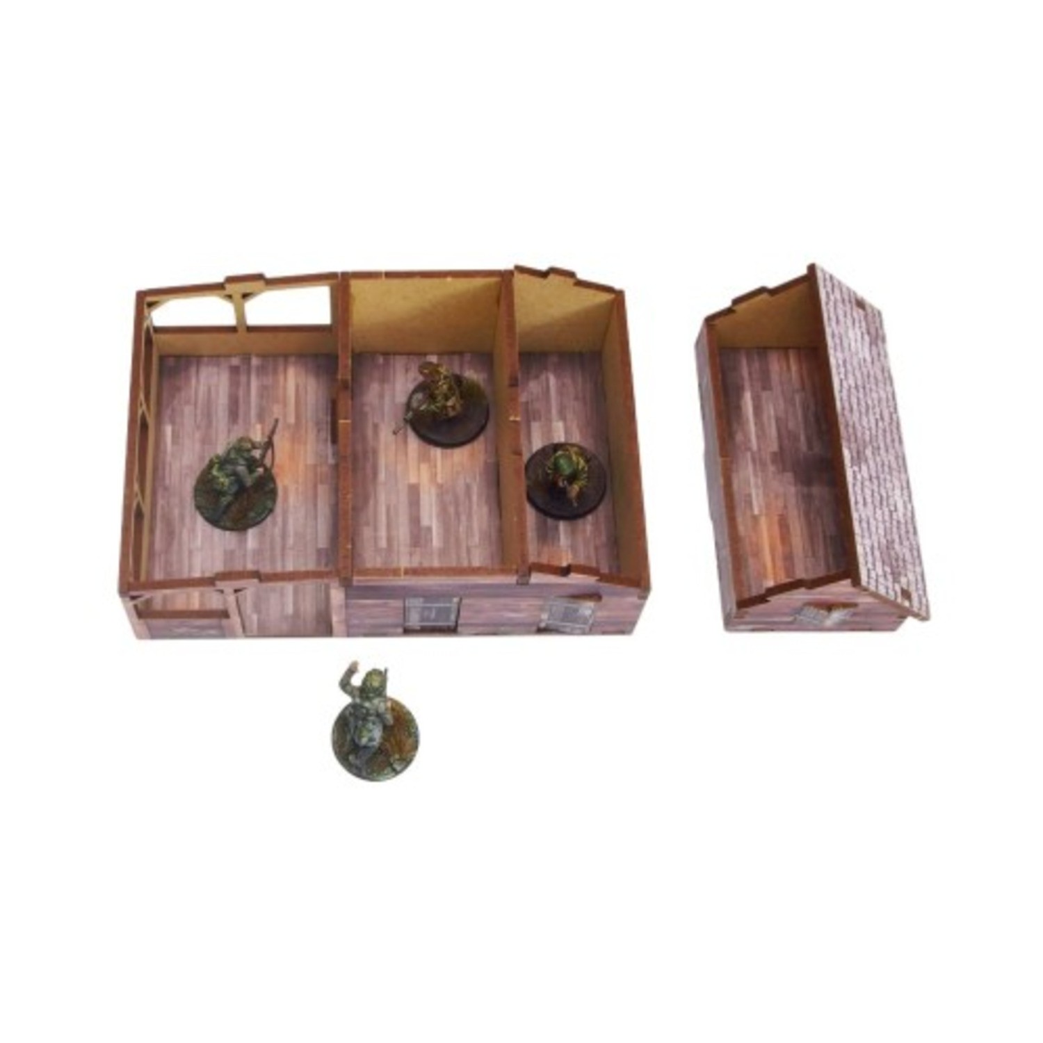 Micro Art Terrain Ostfront Village Workshop (Pre-Painted) Pack SW (New)