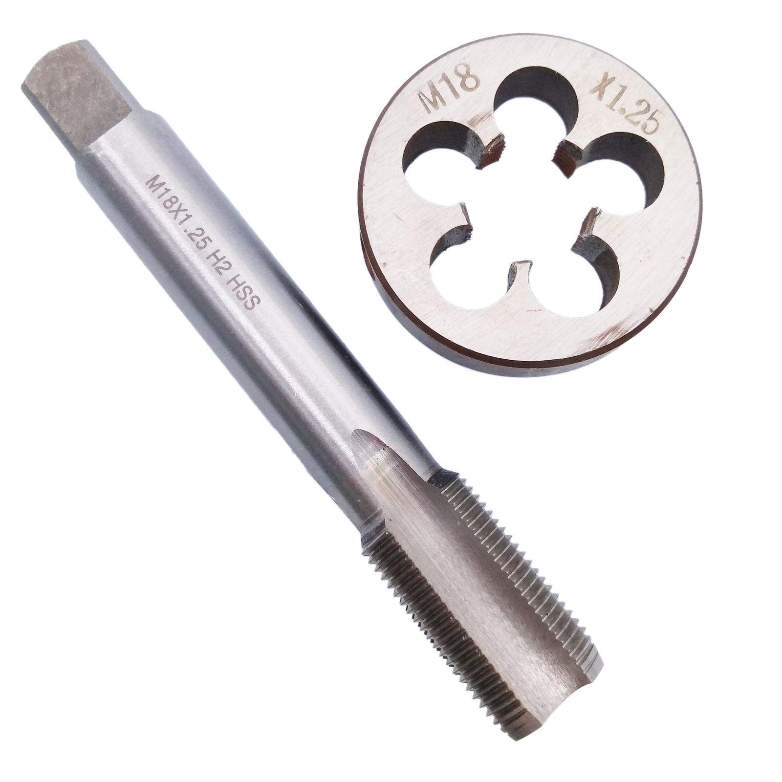 HSS M18x1.25mm Tap And Die Metric Thread Right Hand Tapping Tool Set