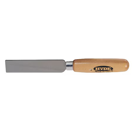Hyde 60090 Industrial Hand Knife, Stiff, 1", Steel